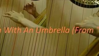 Fella with an umbrella/ harp duo by Tomoyuki Asakawa