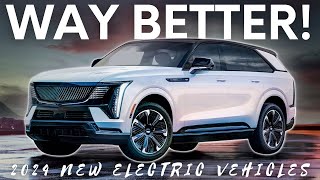 TOP 20 SURPRISING NEW ELECTRIC CARS, SUV & TRUCKS FOR 2024