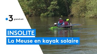 Descendre la Meuse en kayak solaire