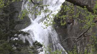 北海道上川町　層雲峡　銀河の滝