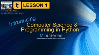 1 - Intro to Computer Science and programming in python (Mini series)