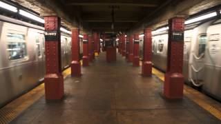 [HD] R160 - Broadway Junction bound Z train at Bowery