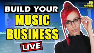 🔴 Build Your Music Business LIVE | Working with PR Companies | BIG Marketing Mistakes