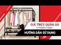 Hướng dẫn lắp đặt giá treo quần áo 3 in 1 | EOMART