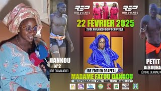 Premier édition Drapeau Mame Fatou Dangou Responsable Politique Rufisque - Est