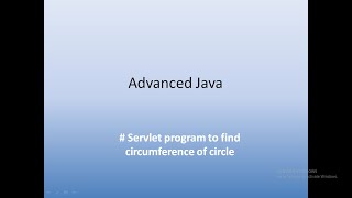 ProgrammerLink (Ragita Nair) -Java Programming Language -Server Side Programming -Servlet