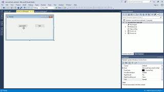 how to create a second form and exit button in vb net