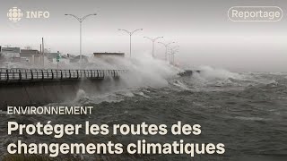 Bien des tronçons de route vulnérables aux changements climatiques