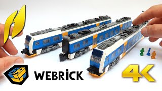 RegioPanter -  Škoda 7Ev Electric Multiple Unit Train (Webrick parts) #webrick #buildingblocks #toys