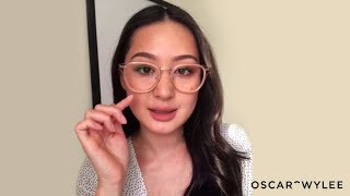 How to Avoid Under Eye Glasses Marks with Monica Dong | Oscar Wylee