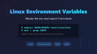 Linux Environment Variables: env & export Commands Explained!