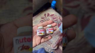 miniature Nutella ഇത്രയും ചെറിയ ന്യൂട്ടല്ലയോ #instagram #diy #miniature #trending