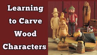Learning to Carve Wood Characters