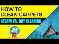 🏠STEAM CLEANING VS DRY CARPET CLEANING // ROB ALLEN TMF STORE // HOW TO CLEAN A CARPET //