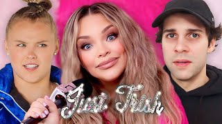 JoJo Siwa BANS Trisha From Her Podcast \u0026 David Dobrik's Friends CAUGHT Lying | Just Trish Ep. 103