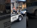 tow truck meets crazy karen lady 🫢 repo repossession shorts