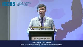 Vietnam Forum 2019: Panel 2 - Banking and Finance