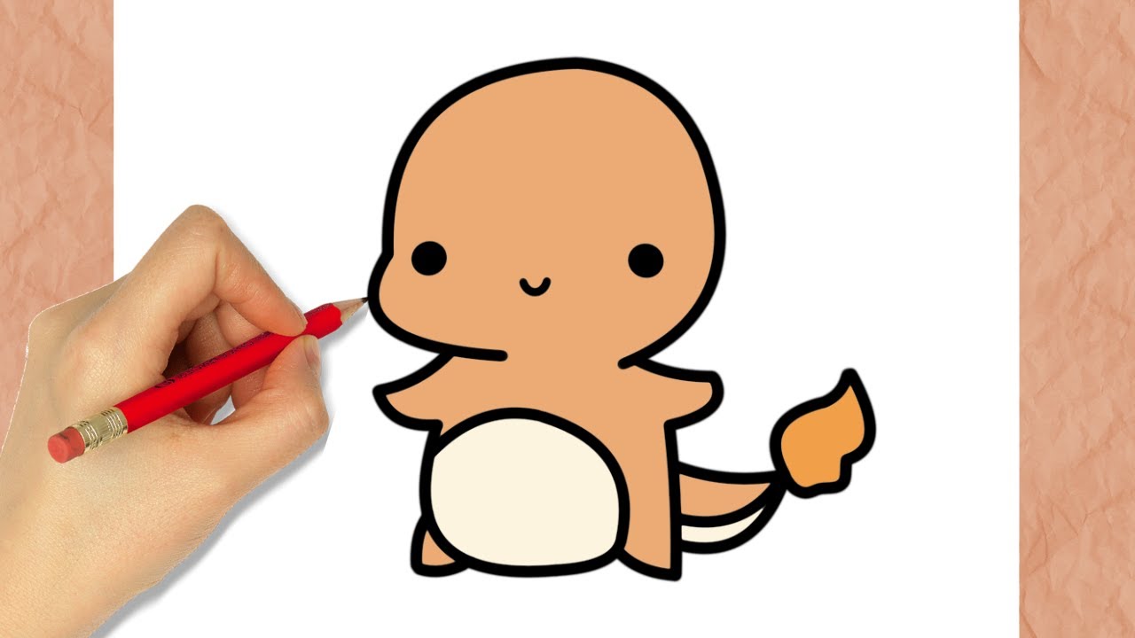 Cute Charmander Drawing