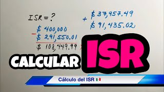 Cómo Calcular el ISR (Impuesto Sobre la Renta) Bien fácil y Rápido!!