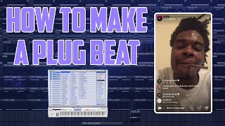 HOW TO MAKE A PLUGG BEAT 🔥 | MexikoDro \u0026 StoopidXool Tutorial Fl Studio 2019