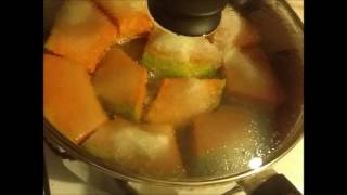 W8:30TR Cooking Turkish pumpkin desert(ทำขนมฟักทองตุรกี)