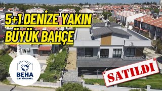 SATILDI! Ören Burhaniye'de 5+1 | Geniş Bahçeli 200 m2 Lüks Villa Turu