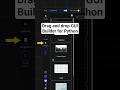 Drag and drop GUI builder for python - Pyuibuilder
