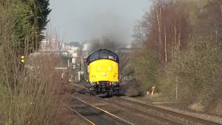 Transrail 37240 approaching Attenborough