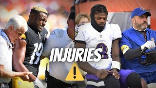 NFL Stars Injuries of 2021 ||