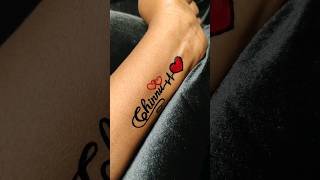 most recommended name tattoo #viral