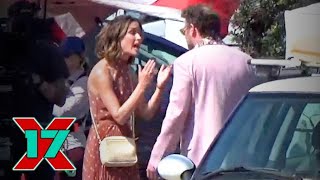 Seth Rogen And Rose Byrne Get Heated While Filming Scenes For 'Platonic'