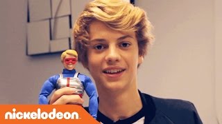 Danger \u0026 Thunder | Jace Norman Unboxes Kid Danger Action Figure | Nick