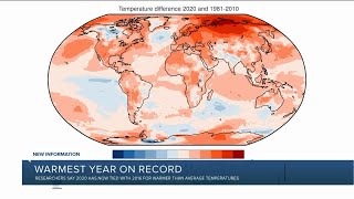 2020 ties with 2016 as warmest year on record