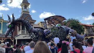 Maleficent Dragon Parade Float at Walt Disney World's Magic Kingdom