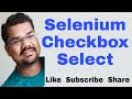 Selenium Checkbox Select | How To Handle Checkbox in Selenium Webdriver Java | How To Print List