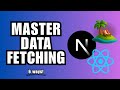 Mastering DATA FETCHING in REACT & NEXT.JS