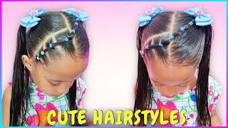 Beautiful kids hairstyle tutorial ✨ Cute hairstyle for little girls