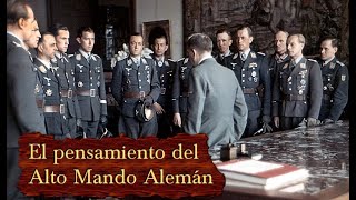 ¿Qué opinión tenía el Alto Mando Alemán sobre cada PUNTO DE INFLEXIÓN de la Segunda Guerra Mundial?