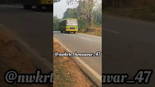 nwkrtc mass entry😍💥| nwkrtc bus|karunada king👑|#ksrtc #nwkrtc #bhatkal  #bangalore #ksrtc_bus