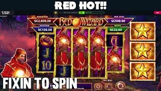 RED WIZARD was RED HOT!! 🔥 Chumba Casino