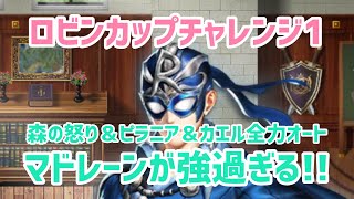 【ロマサガRS】ロビンカップチャレンジ1全力オート攻略 持ちの怒り＆ピラニアンズ＆カエルトライアングル