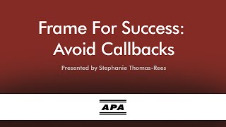 Frame for Success: Avoid Callbacks