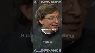 Bill Gates explains the Internet to David Letterman🤖(1995)#shorts