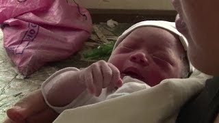 BABY BORN IN TYPHOON HAIYAN AFTERMATH - BBC NEWS