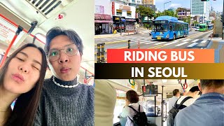 How to RIDE the BUS in Seoul | Korea Travel Vlog