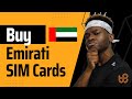 How to Buy a SIM Card in the United Arab Emirates (UAE) in 5 Steps 🇦🇪 - FREE SIM Cards! (in English)