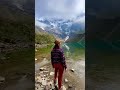 A breathtaking view of Humantay Lake!🤩 #shorts #peru #cusco