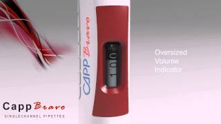 New Capp Bravo single channel pipette