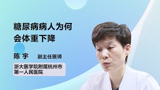 糖尿病病人为何会体重下降 陈宇 浙江大学医学院附属杭州市第一人民医院