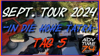 Mit dem Motorrad zur Hohen Tatra Sept. Tour 2024 - Tag 5 |Bleder u. Bohinjer See|18km Offroad